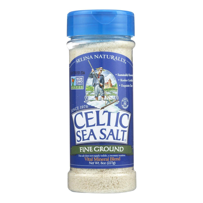 Celtic Sea Salt Shaker - Fine Ground 8 oz