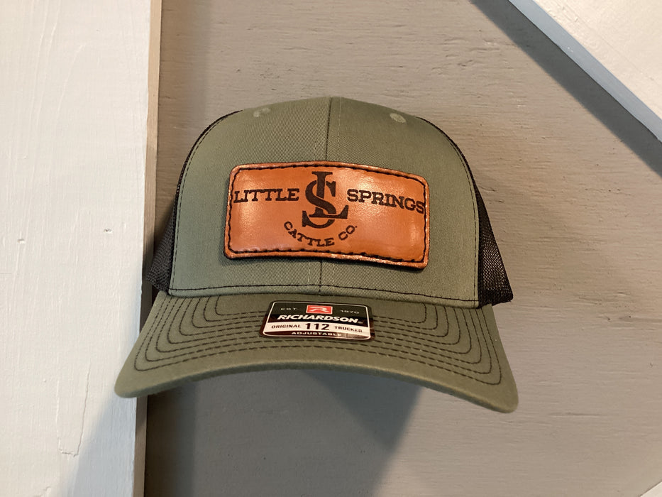 LSCC Leather Patch Hats