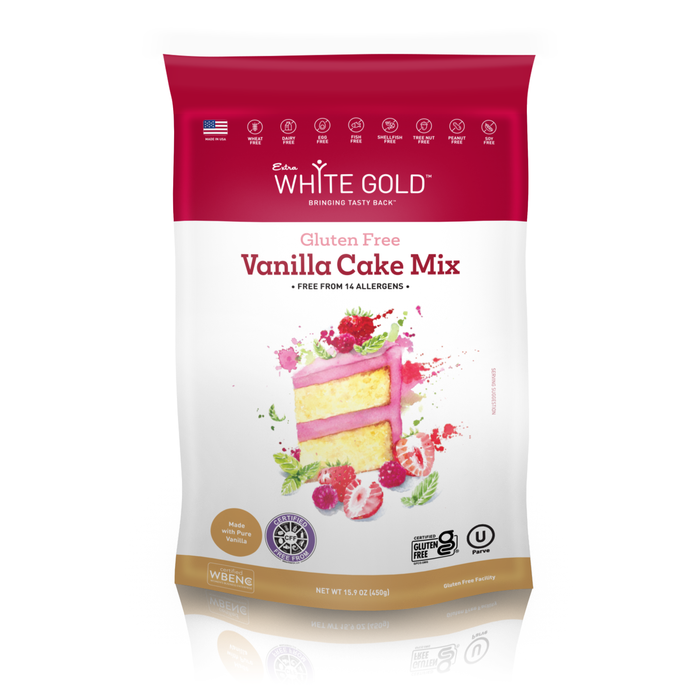 Extra White Gold - Gluten Free Vanilla Cake mix
