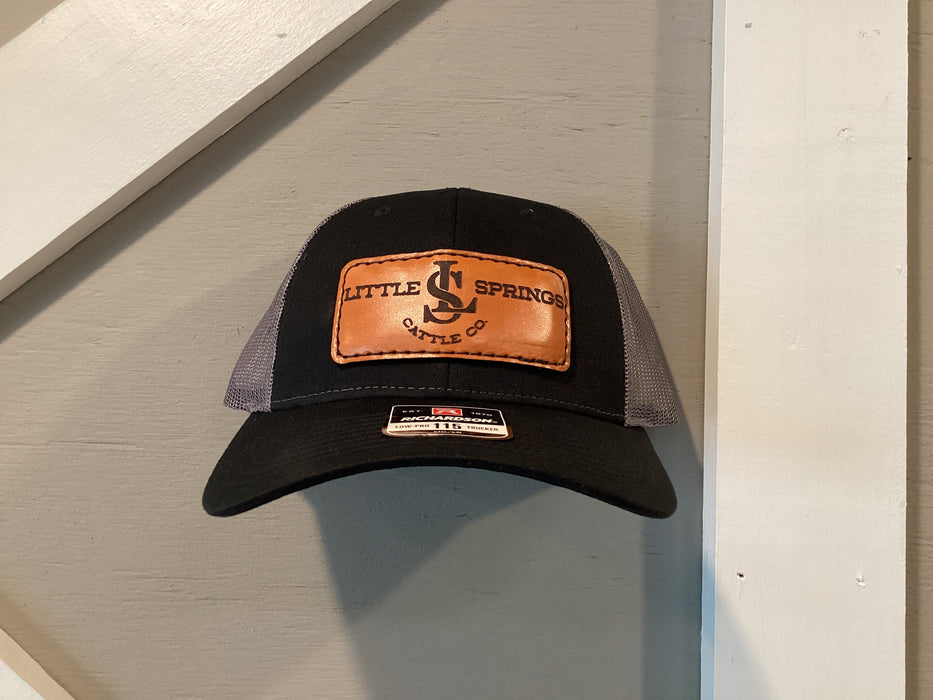 LSCC Leather Patch Hats