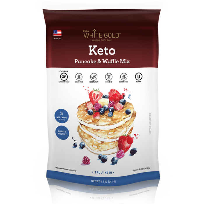 Extra White Gold - Keto Pancake & Waffle Mix