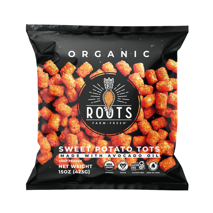 Roots Farm Fresh - Organic Sweet Potato Tater Tots
