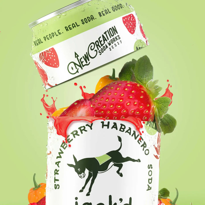 Jack'd Strawberry Habanero Soda