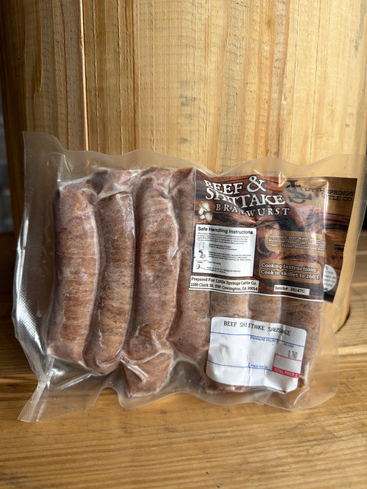 Beef Shitake Sausage (Links)