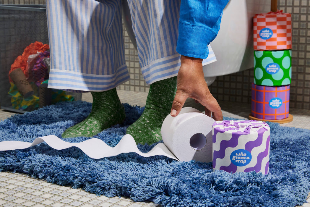 100% Recycled Toilet Paper -