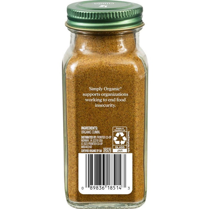 Simply Organic Cumin Seed, Certified Organic