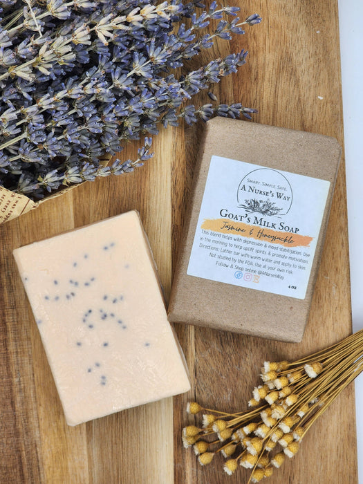 Jasmine & Honeysuckle Goat's Milk Soap