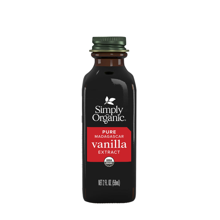 Pure Madagascar Vanilla Extract, Certified Organic, 2 Fl Oz