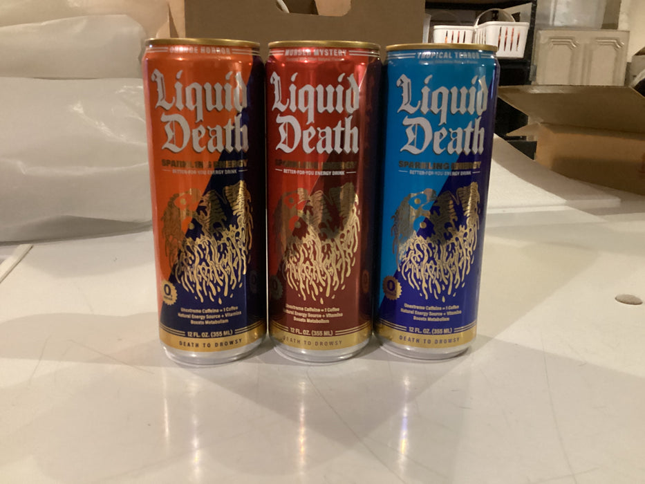 Liquid Death Sparkling Energy