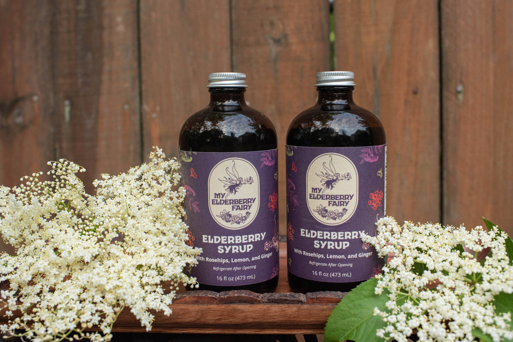Elderberry Syrup (16 oz)