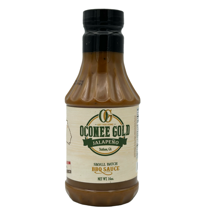 Oconee Gold Jalapeno BBQ Sauce, 16 Oz Bottle