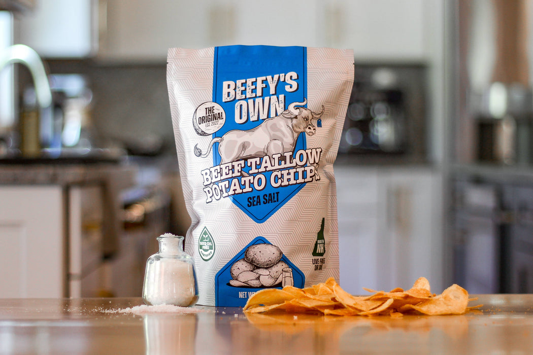 Beef Tallow Potato Chips - Sea Salt