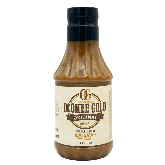 Oconee Gold Original BBQ Sauce, 16 Oz Bottle