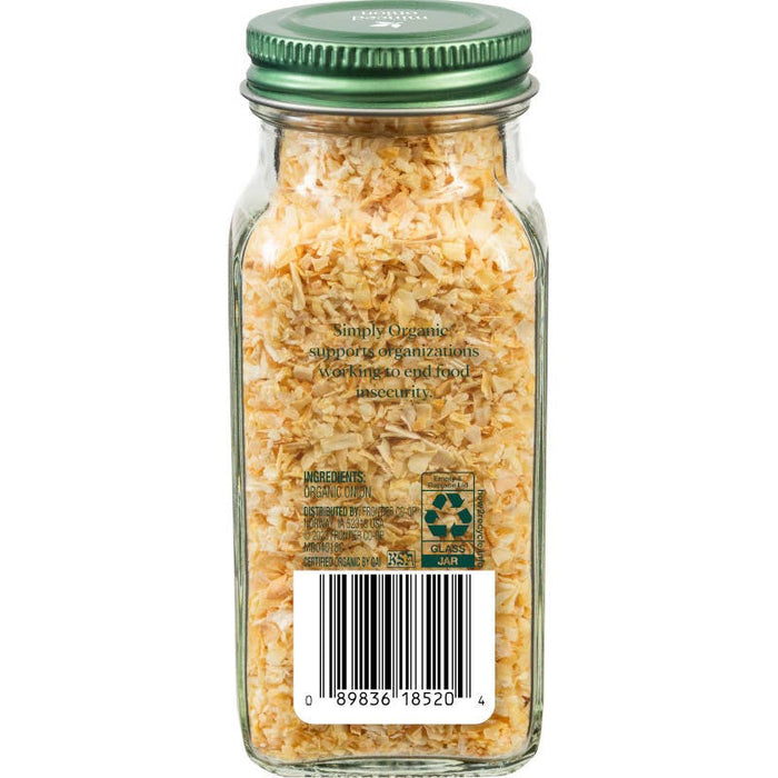 White Minced Onion, Certified Organic, Kosher, 2.21 Oz