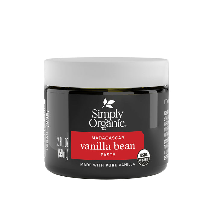 Madagascar Vanilla Bean Paste, Certified Organic, 2 Fl Oz