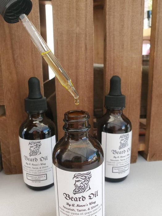 A Nurse's Way: Nourishing Beard Oil for Shine & Dandruff Relief
