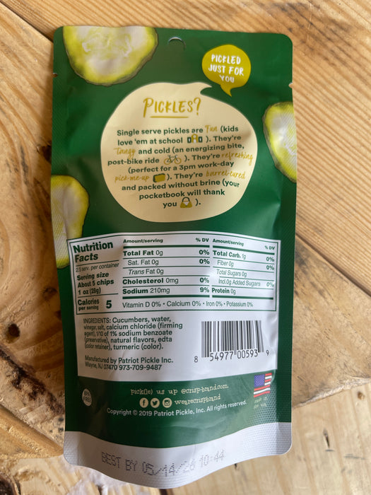 Crisp Pickles