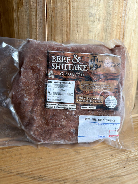 Beef Shitake Sausage (Ground)