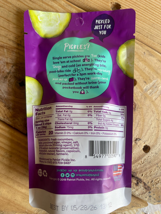 Crisp Pickles