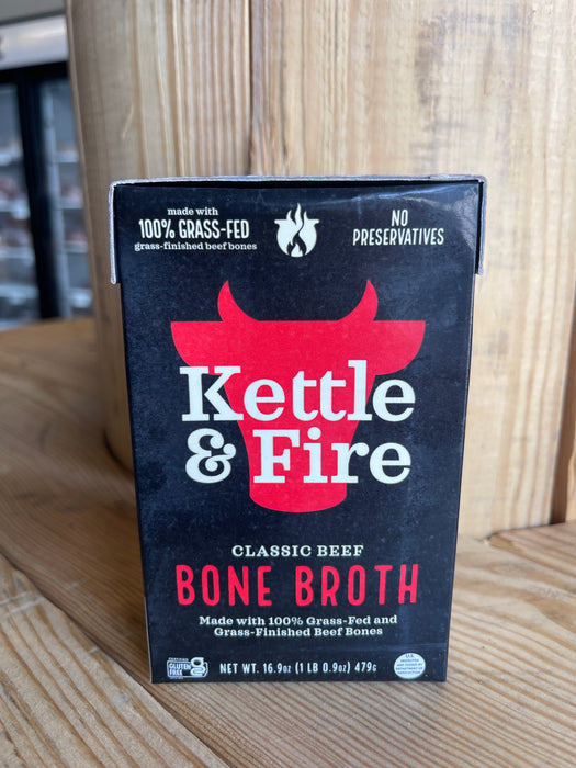Kettle & Fire Beef Bone Broth-16.9oz
