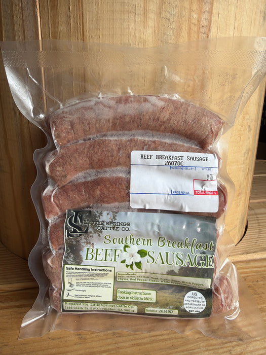 Southern Breakfast Beef Sausage Links