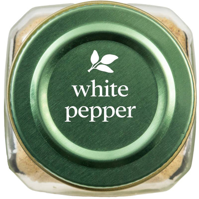 Pure White Pepper, Certified Organic, Kosher, 2.86 Oz