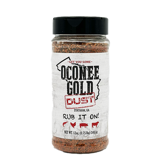 Oconee Gold Dust Seasoning/Rub, 12 oz