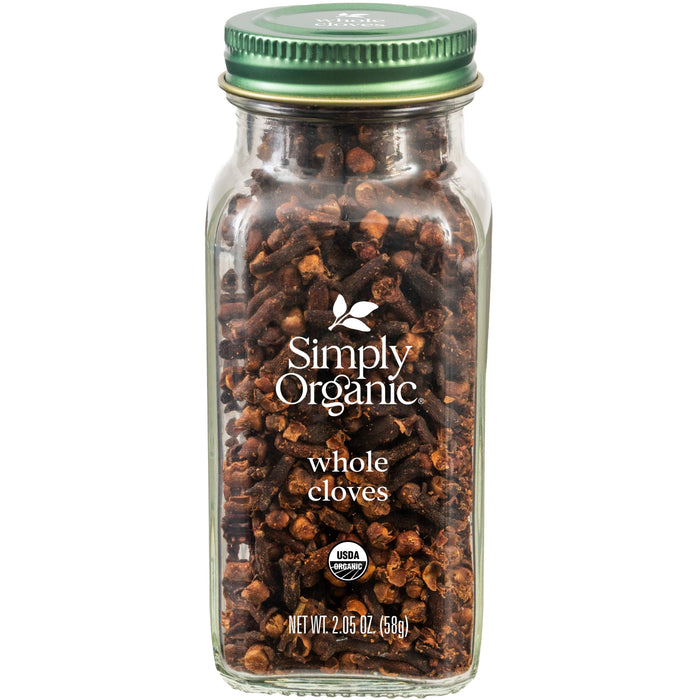 Pure, Whole Cloves, Certified Organic, Kosher, 2.05 Oz
