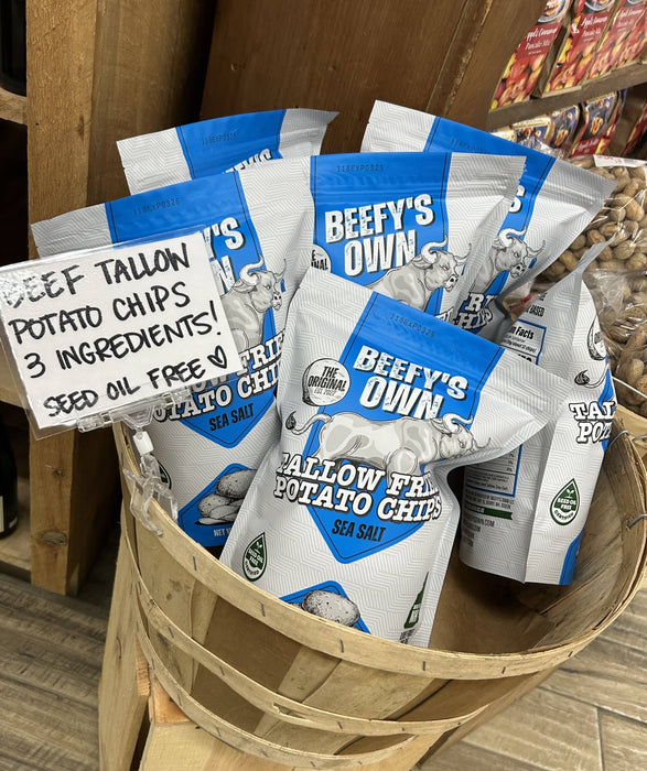 Beef Tallow Potato Chips - Sea Salt