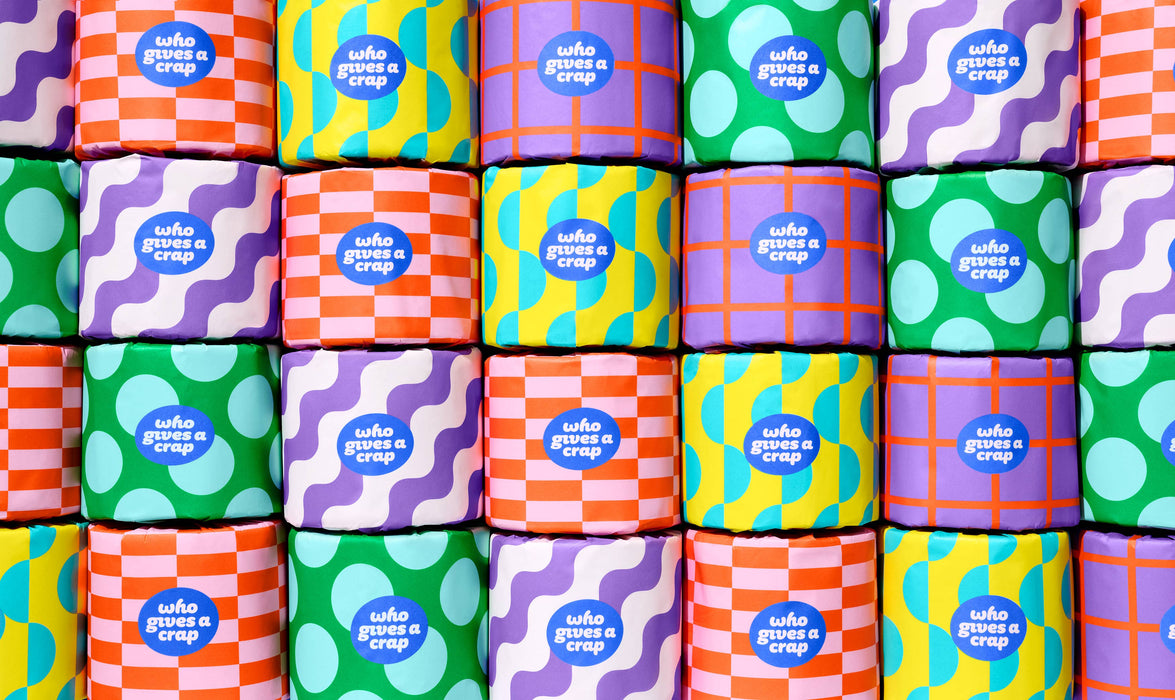 100% Recycled Toilet Paper -