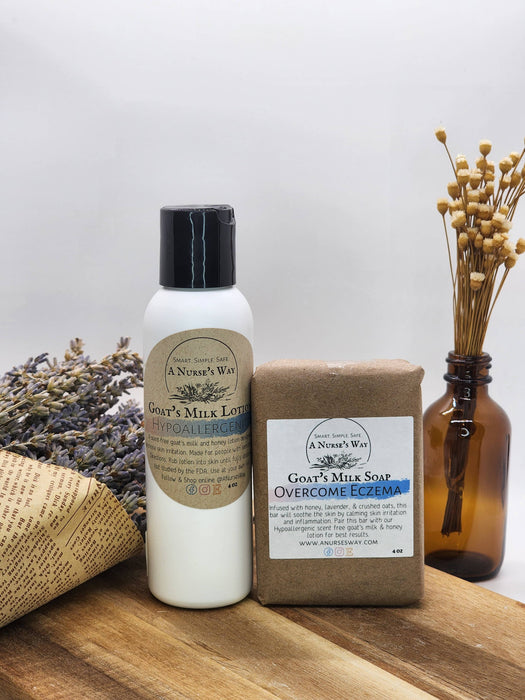 Overcome Eczema Goat's Milk Soap