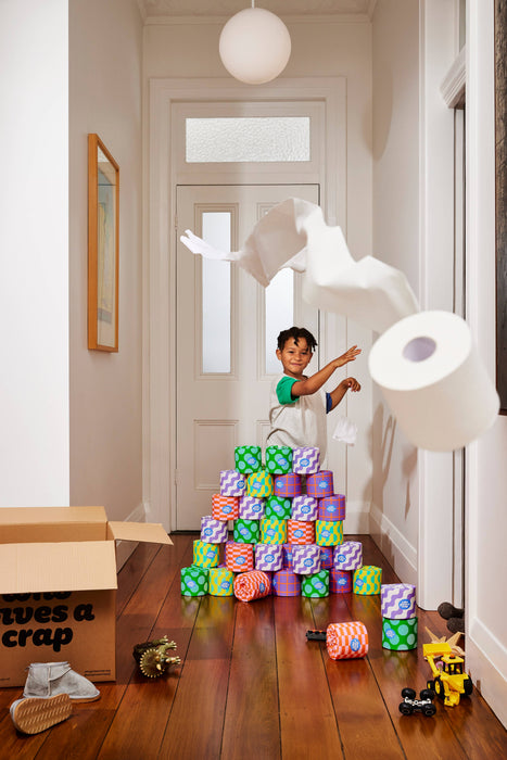 100% Recycled Toilet Paper -