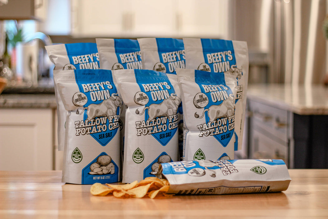 Beef Tallow Potato Chips - Sea Salt