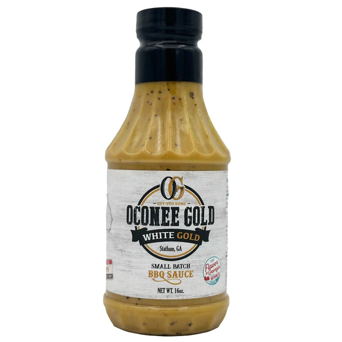Oconee Gold White Gold Bbq Sauce, 16 oz Bottle